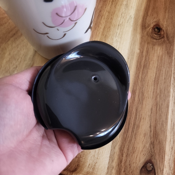 Starbucks 2014 Winking Eye Mermaid Siren Face Ceramic Coffee Mug Travel Tumbler - Picture 10 of 10